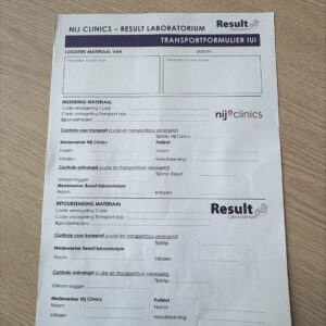 Aanvraagformulier Nij Clinics